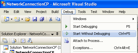 The program examples in VB .NET and C++/CLI on the collecting and ...