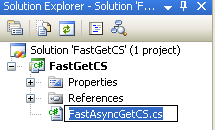 A Simple C# Web Class Performance Measurement Program Example: rename the C# source file