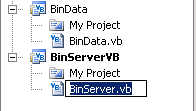 VB .NET: The Binary Server Socket Project - renaming the class's source file