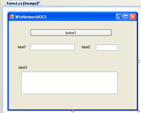 C# WinForm Program Example - arranging the controls in the Windows Form